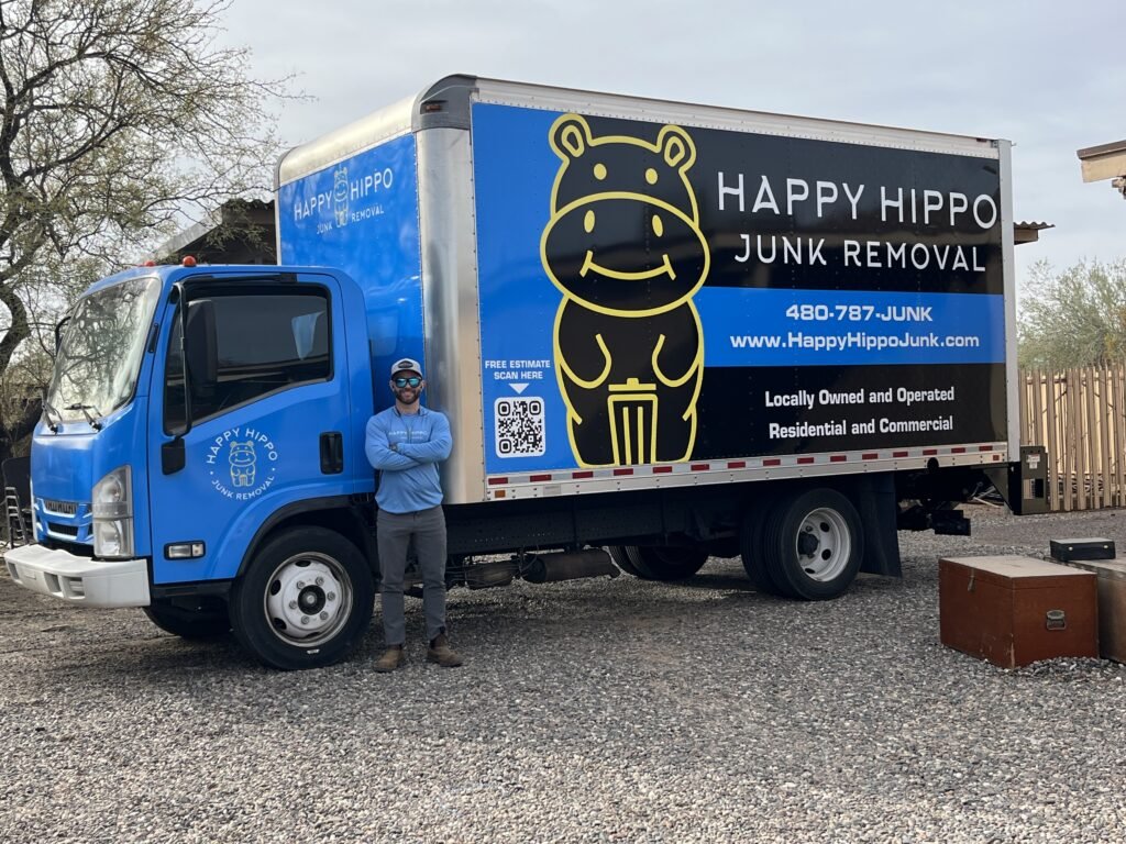 Yard Cleanup Cave Creek, AZ- Happy Hippo Junk Removal