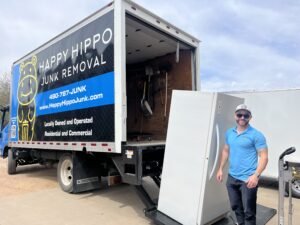 About Us 19 fridge removal happy hippo