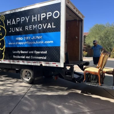 Fountain Hills dining chair junk removal furniture removal fountain hills, AZ