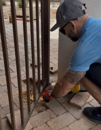 pool fence removal in McDowell Mountain Ranch