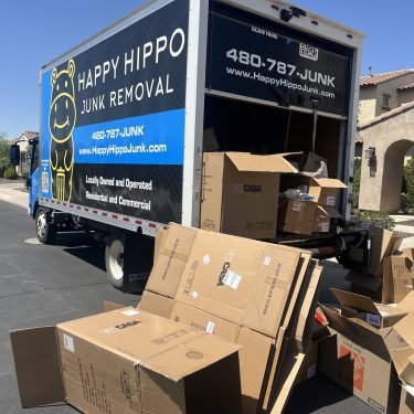 cardboard removal Arrowhead Ranch