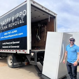 fridge removal happy hippo