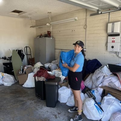 squatter clean out in mesa