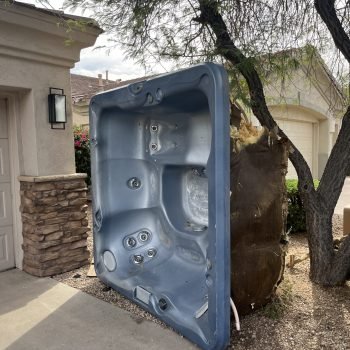 hot tub removal in cave creek