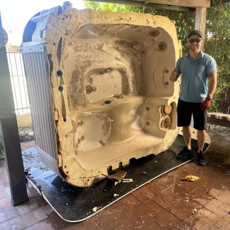 hot tub removal scottsdale