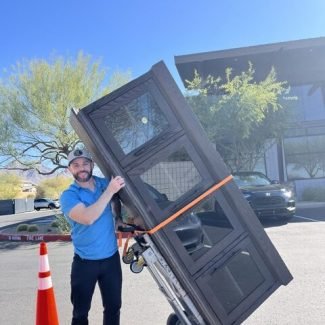 office tv stand removal scottsdale