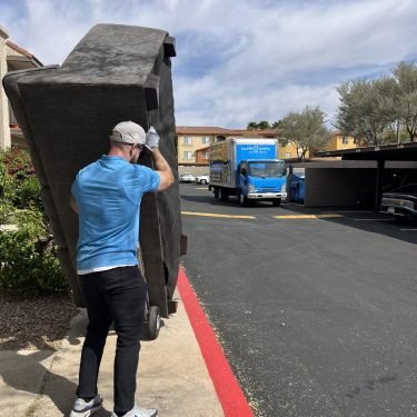 sectional couch removal in cave creek, az
