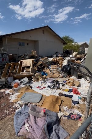 squatter clean out in fountain hills