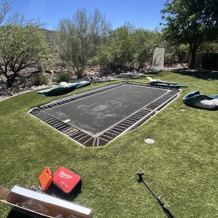 trampoline removal in pinnacle peak