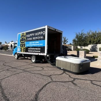 carefree hot tub removal